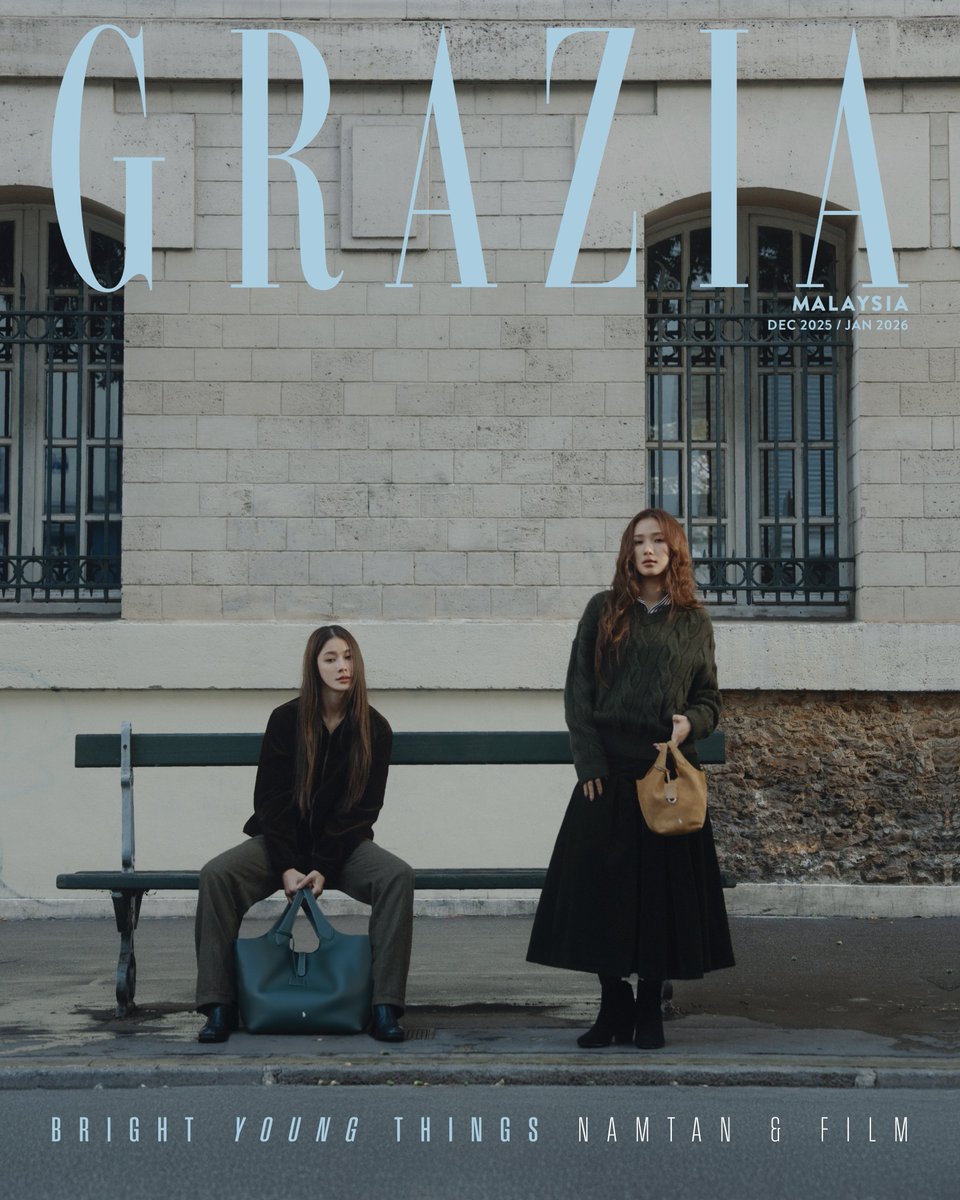 พบกับ “น้ำตาล ทิพนารี” และ “ฟิล์ม รชานันท์” บนปก GRAZIA Singapore และ Malaysia ฉบับเดือนธันวาคม 2025/ มกราคม 2026

แฟน ๆ สามารถติดตามภาพแฟชั่นเซ็ตพร้อมบทสัมภาษณ์ของน้ำตาล ฟิล์มได้วันนี้

สำหรับ GRAZIA Malaysia ติดตามได้ทุกแผงหนังสือชั้นนำ และ GRAZIA Singapore