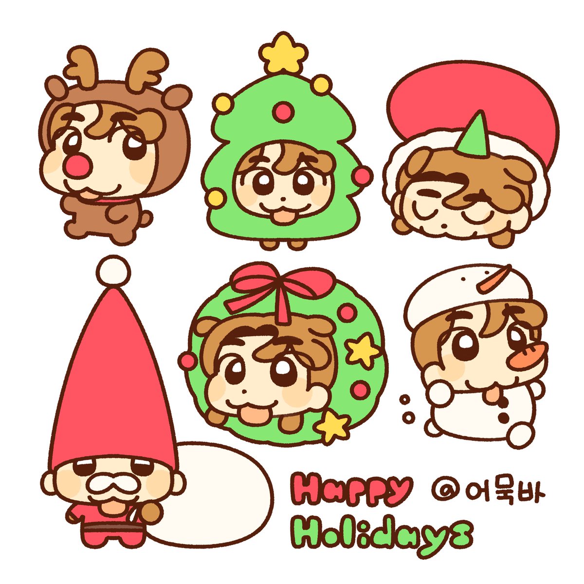 HAPPY HOLIDAYS（＾ω＾）🎄
#어묵바 #小黑倫
#ENHYPEN_JAKE