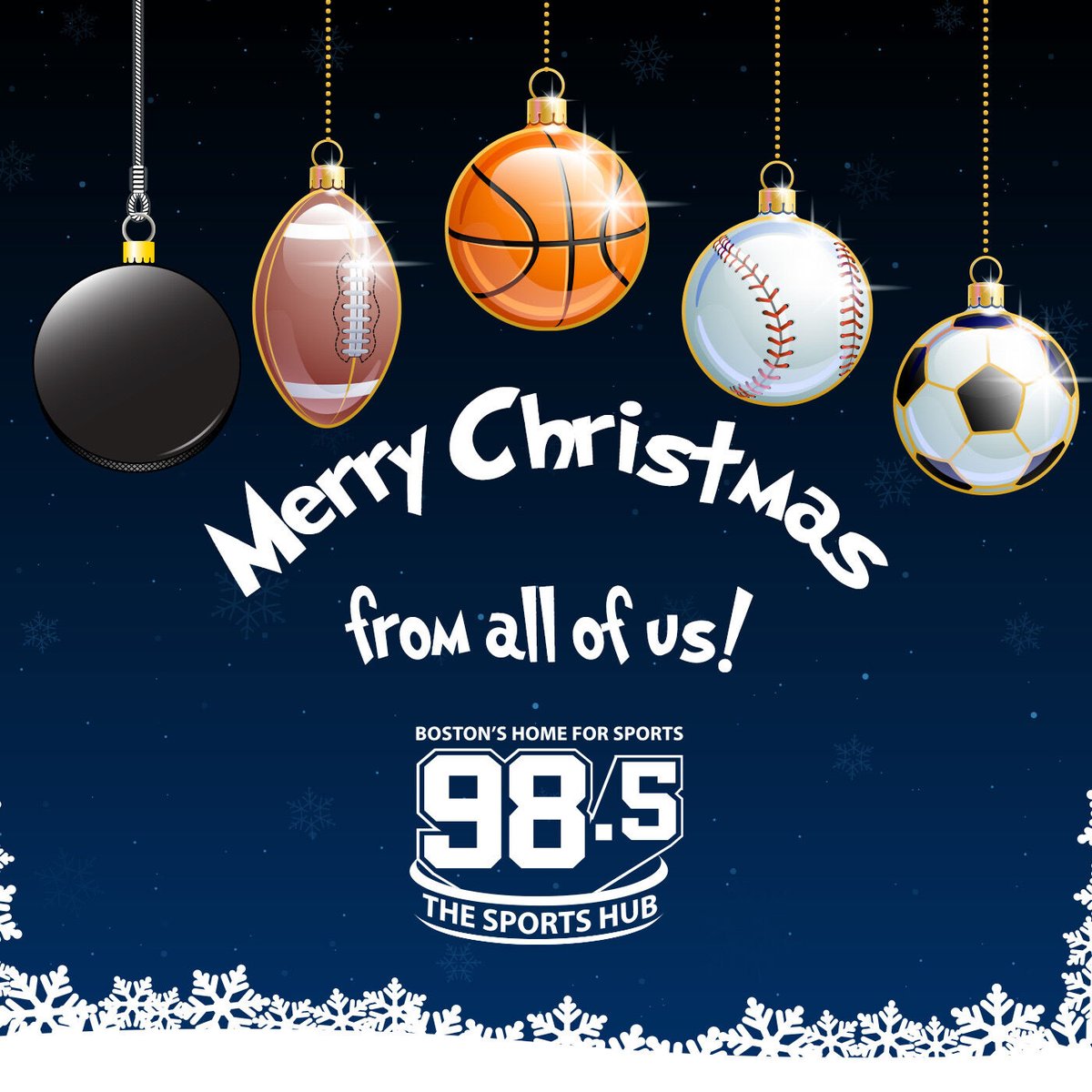 985TheSportsHub's tweet image. 🎄 🧑‍🎄