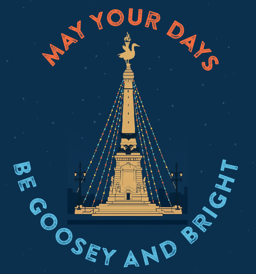 Happy holidays from our gaggle to yours ❤️ 

Closed Dec 25-26. Find heating instructions for holiday hams and more at smokinggoose.com and shop.smokinggoose.com