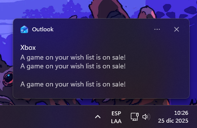 A game on your wish list is on sale!