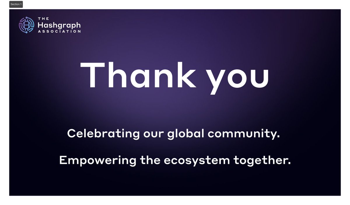 The Hashgraph Association tweet media