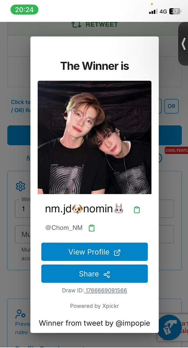 Dm แปะคิวอาร์มาเลยค้าบบ 
       42 คอยน์ = <a href="/myljnn/">sano</a> 
        23 คอยน์ = <a href="/zhangmeisin/">🌙• 🎅🏻 Sin-ta Cross is coming to town 🎄</a> <a href="/Chom_NM/">nm.jd🐶nomin🐰</a>  [ เนื่องจาก อันดับ3 สุ่มติดตัวเอง เค้าเลยสุ่มใหม่ 😅] 
         13 คอยน์ =
<a href="/Kimdoyoung75/">Kim</a>
<a href="/thedreammerland/">𝐝𝐫𝐞𝐚𝐦˖⁠♡</a>
<a href="/Lafxett/">Laff #แม่ตายิ้ม (.◜◡◝)</a>
<a href="/naapiradee23/">na</a>
<a href="/4oemh0x/">ㅋ lchlover ㅎ</a>
<a href="/fungiizz/">풍지🐶</a>
<a href="/pikapatttttt/">พภพภ Ft. เก็บโหวตเพื่อสองเจ 🐰🐶🩷✨</a>
<a href="/wish4end/">น้องลูกม้าว</a>