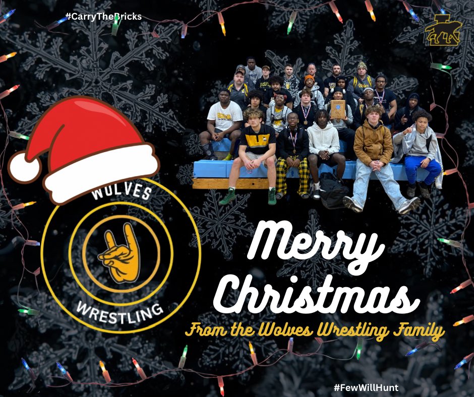 LHSMatWolves's tweet photo. Merry Christmas from the Wolves wrestling family! https://t.co/5lKeyDay1d