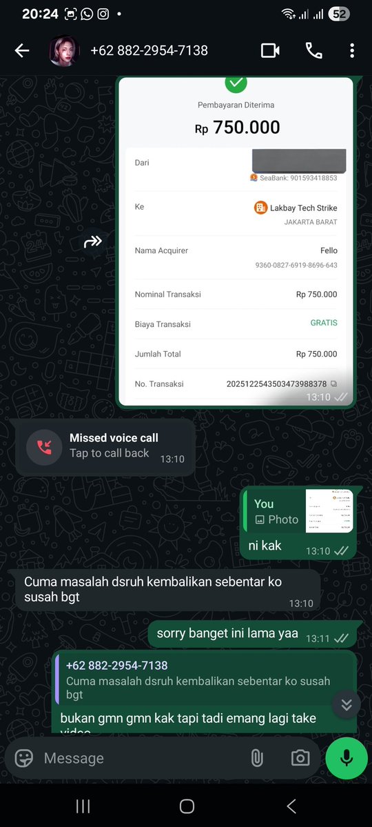 trashplc's tweet image. guys gua juga korban 💔😞 pokonya kalo ada job receh kalian haruss teliti ya apalagi urusan paylater gini jangan mudah tergiur. plis bantu rt ya tmn tmn :(