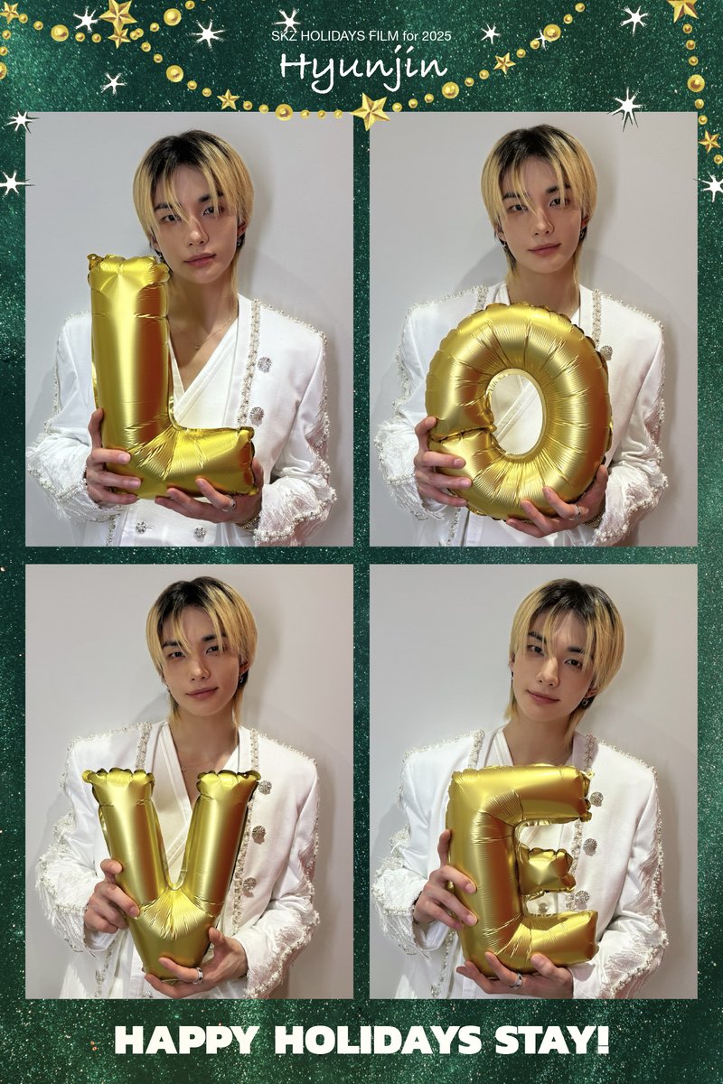 Stray_Kids_JP's tweet image. 𝐇𝐨𝐥𝐢𝐝𝐚𝐲 𝐆𝐢𝐟𝐭 𝐟𝐫𝐨𝐦 𝐒𝐭𝐫𝐚𝐲 𝐊𝐢𝐝𝐬

ⓁⓄⓋⒺ ⓈⓉⒶⓎ❣️

#StrayKids
#スキズ
#Hyunjin #ヒョンジン
#I_N #アイエン