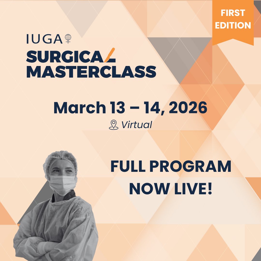 International Urogynecological Association (IUGA) tweet media