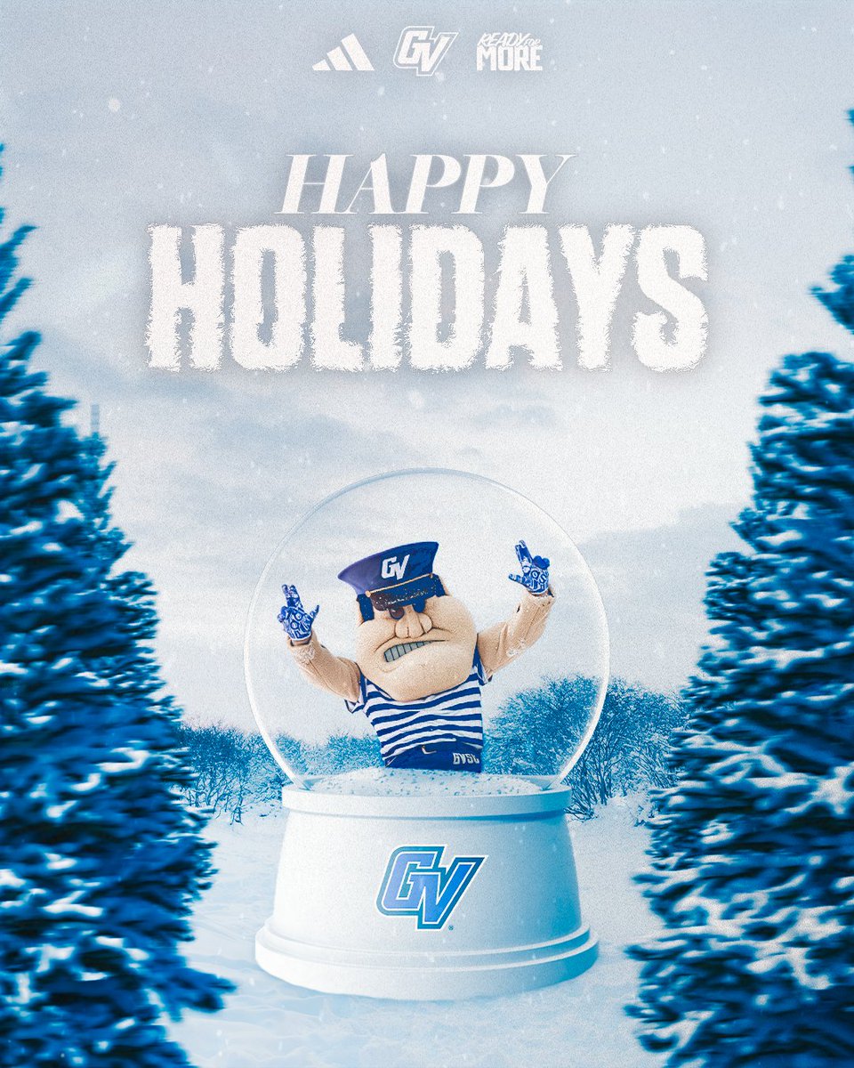 gvsulakers's tweet image. Happy holidays from GVSU Athletics! ⚓❄️

#AnchorUp | #ReadyForMore