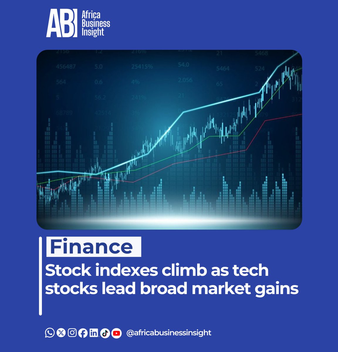 africabusiness0's tweet photo. Major stock indexes closed higher as renewed strength in technology shares lifted...

https://t.co/QDY33ljjpX

 #AfricaBusinessInsight #AfricaBusinessNews #stocks  #finance #stockindexes https://t.co/6OFLGcaS2m