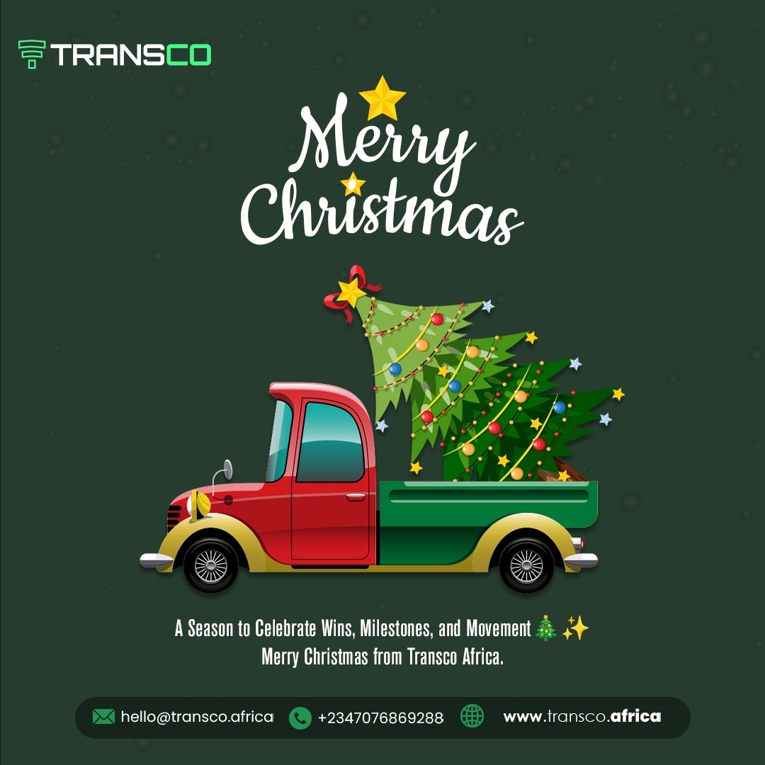 🎄✨ Season’s Greetings from Transco ✨🎄

Wishing you a joyful Christmas filled with peace, warmth, and good cheer.
Thank you for your support throughout the year.
Merry Christmas and a Prosperous New Year! 🎅🏽🎁