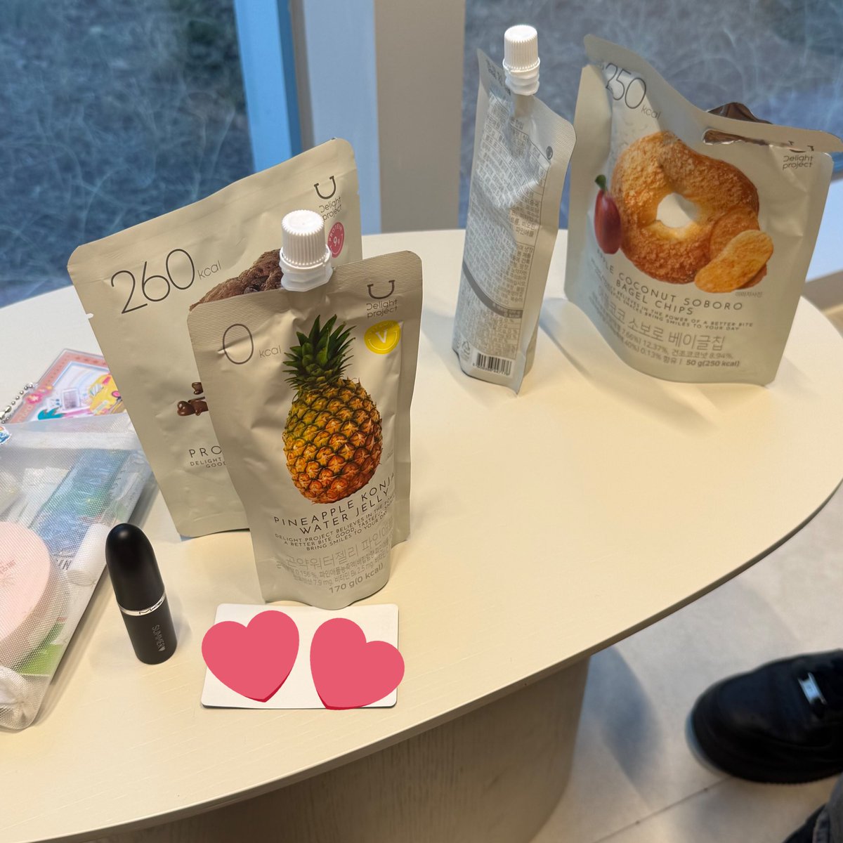 OVms0's tweet image. 올리브영 멤버스 라운지에 다녀옴