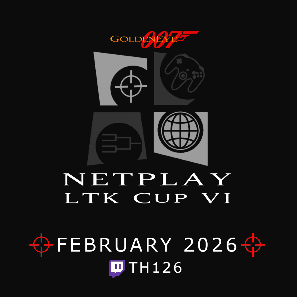 Merry Christmas! Happy to announce that work has begun on the 6th iteration of the GoldenEye Netplay LTK Cup multiplayer tournament! It all goes down again in February. More details and registration in the coming weeks
