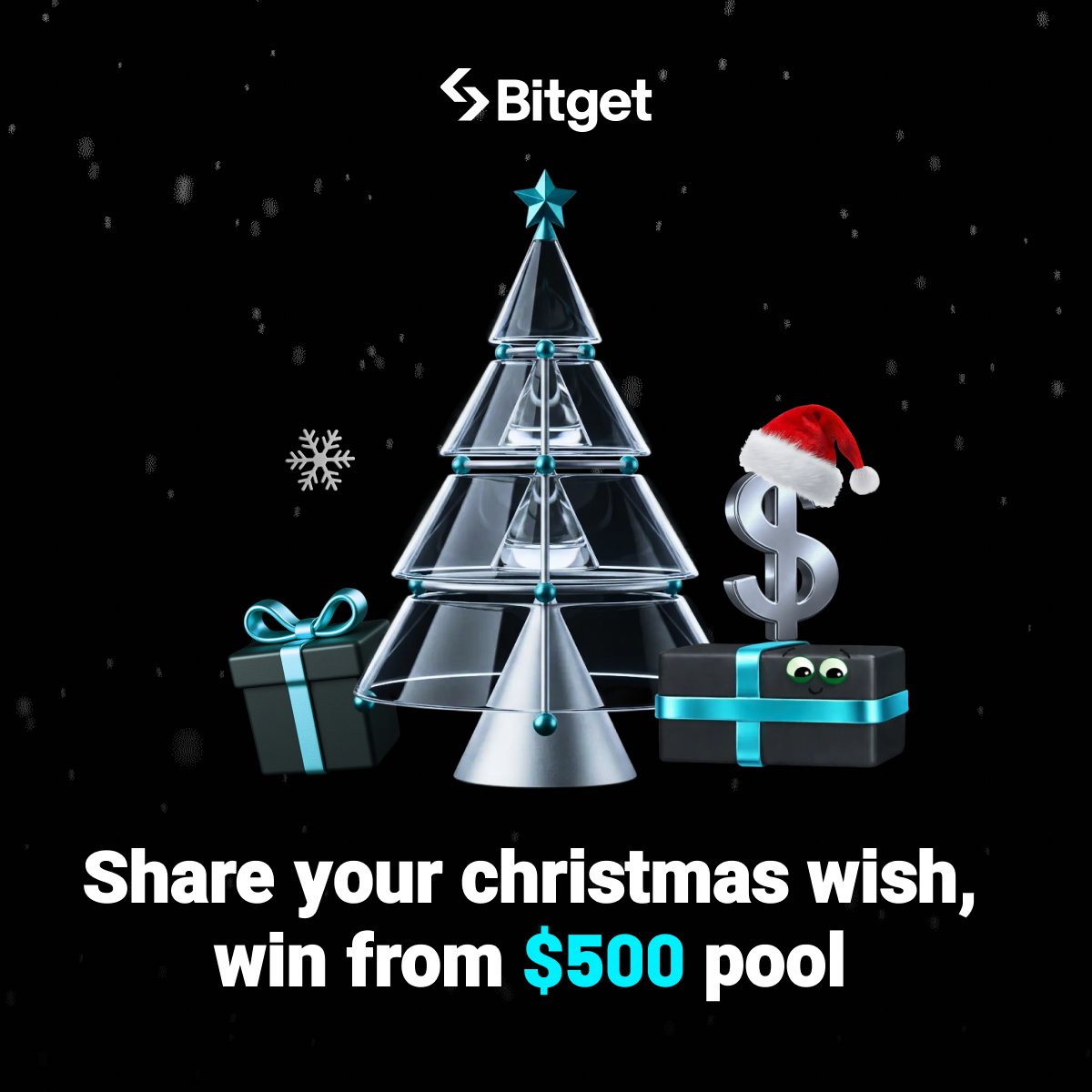 🎅🏿 The holiday season is upon us and we’re spreading the love with $500 USDT giveaway!

To enter: 
🔹 Follow <a href="/BitgetAfrica/">Bitget Africa</a>
🔹 Quote this with what you want for christmas (Bonus points for video entries)
🔹 Tag 3 friends

Let's gHo!