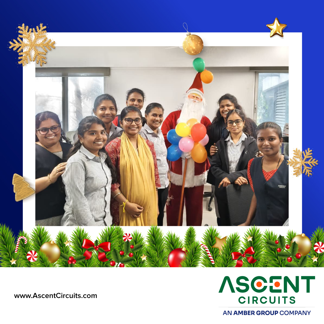 AscentCircuits's tweet photo. The spirit of Christmas filled the Ascent Circuits facility with joy, togetherness, and gratitude.
Wishing everyone a Merry Christmas and a joyful festive season...

#AscentCircuits #AmberGroup #ILJIN #IljinElectronics #Christmas #MerryChristmas #Xmas #PCB #ConnectingFuture https://t.co/JDkQsYRKbL