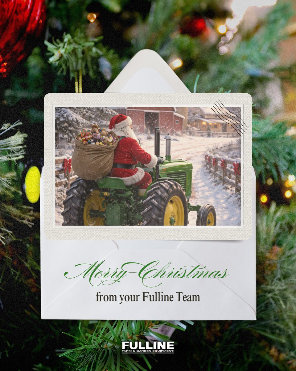 This season, we’re thankful for our customers, our community, and another year of working together.

Merry Christmas from our Fulline Farm &amp; Garden team 🎄💚