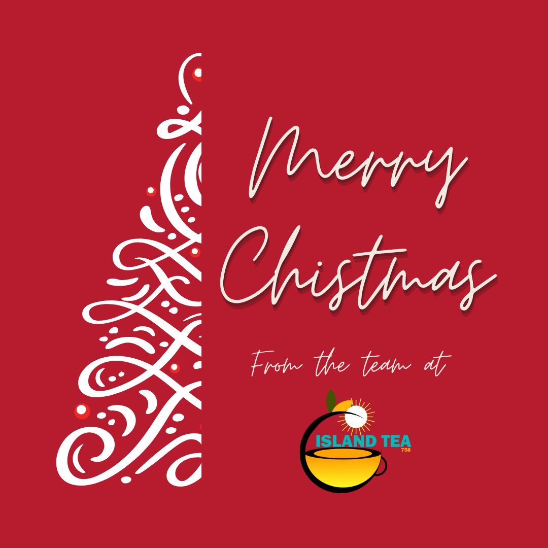 IslandTea758's tweet photo. The Island Tea team wishes you all the warmth of the festive season! ☕️♥️ https://t.co/nWM7vhU0Uk