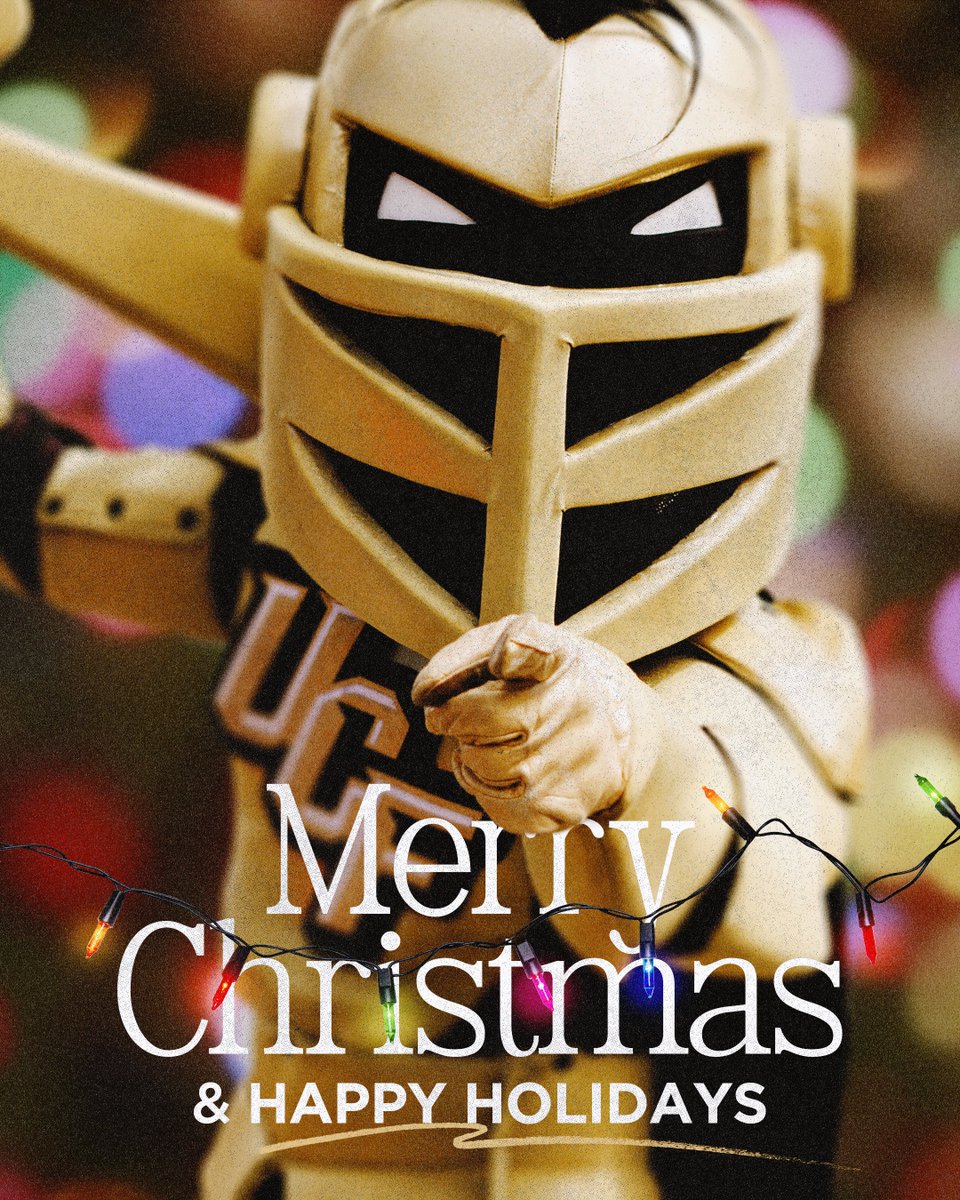 UCFKnights's tweet image. Merry Christmas from our family to yours!🎄