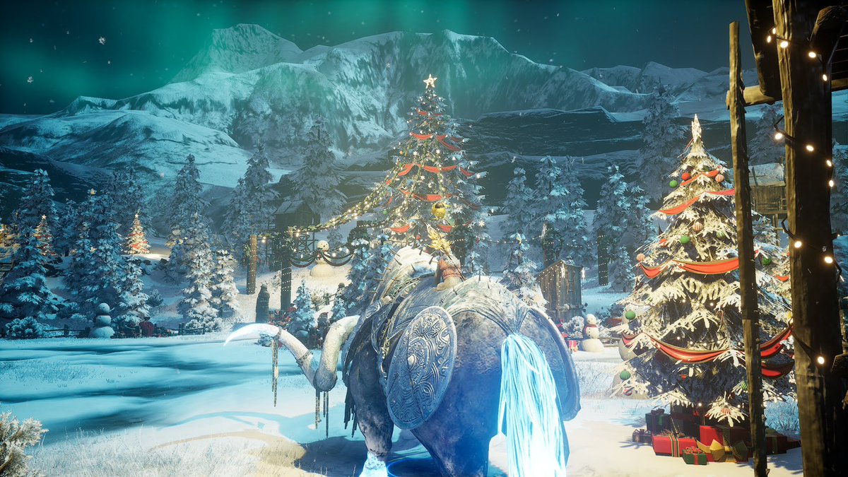 Merry Xmas

ギルメンの生き残りも少なくなって
寂しくなったけど
オーディンはやっぱり綺麗✨
誰も落札してなかった🐮さん、いただきました！

#オーディン