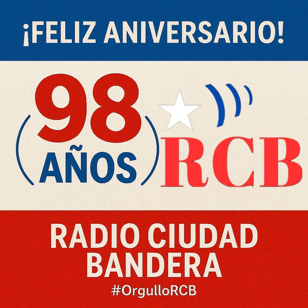 soy_javie's tweet photo. Hoy está de aniversario la emisora en activo más antigua de #Cuba .
#OrgulloRCB https://t.co/5xQU3gW5i5