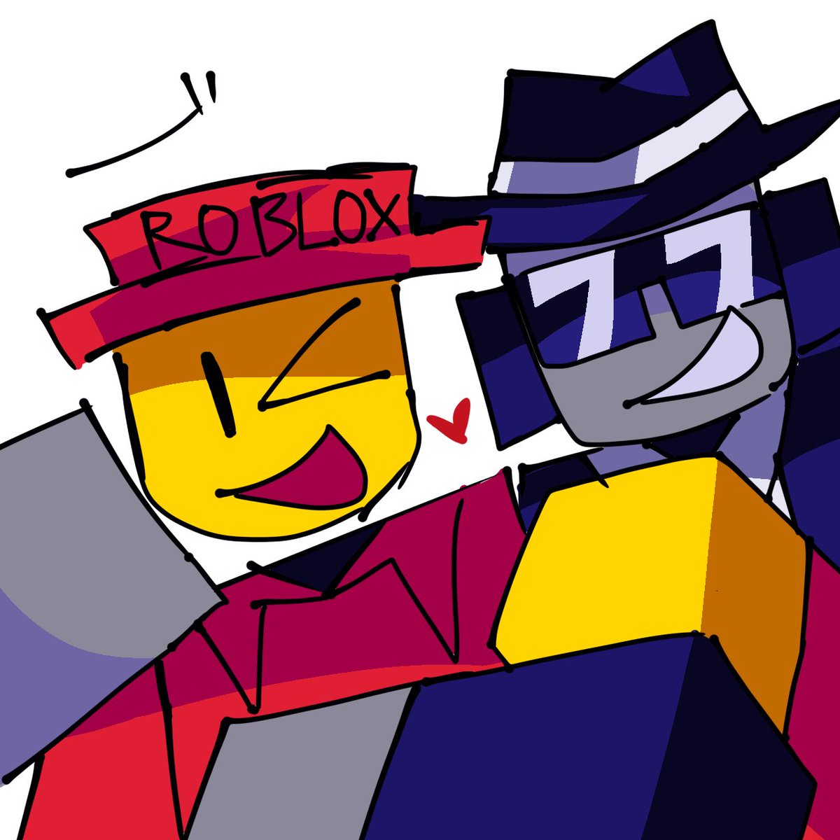 Momelo2013's tweet photo. Elliot and chance (My art) #forsakenart #elliot #chance #forsaken #fanart https://t.co/cglcGDXvc6