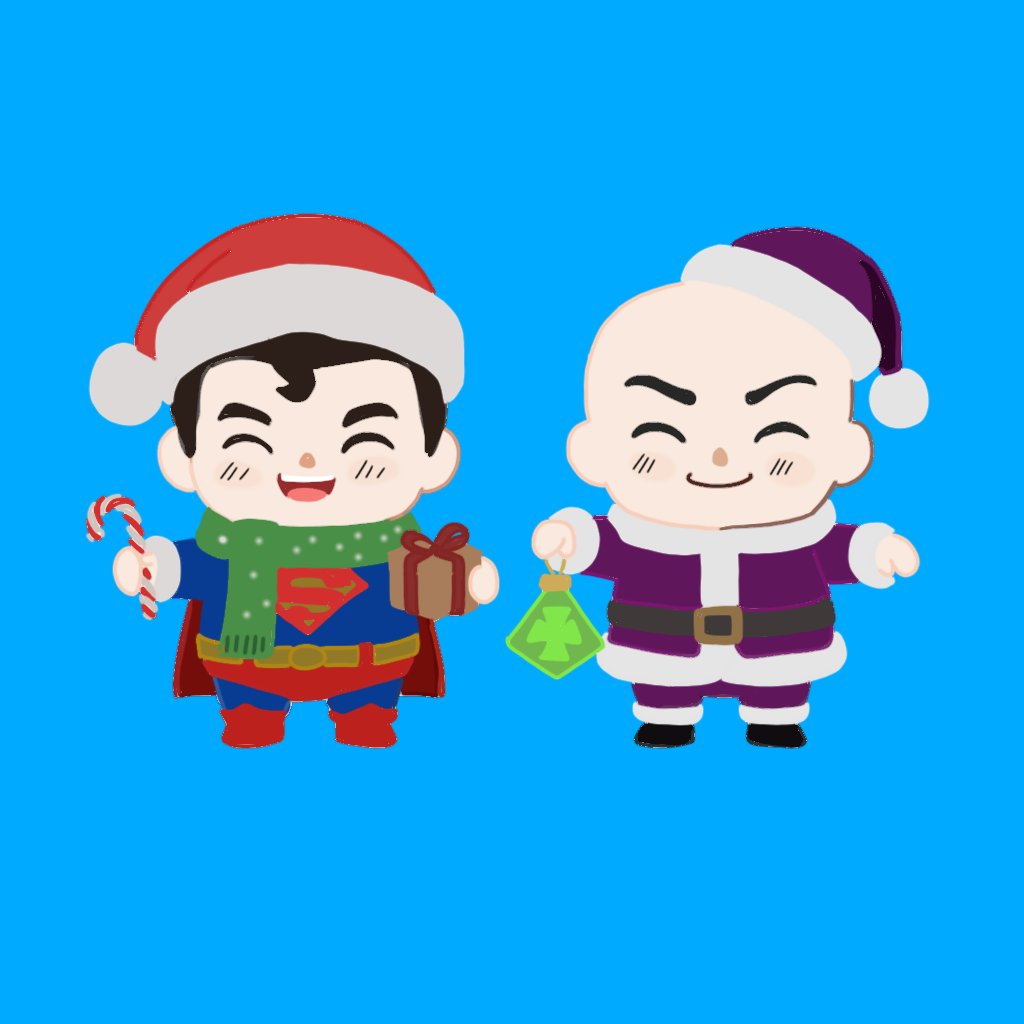 TripTimex7u's tweet image. which santa claus would you like a gift from ?? 🎄

#clex  #dcfanart