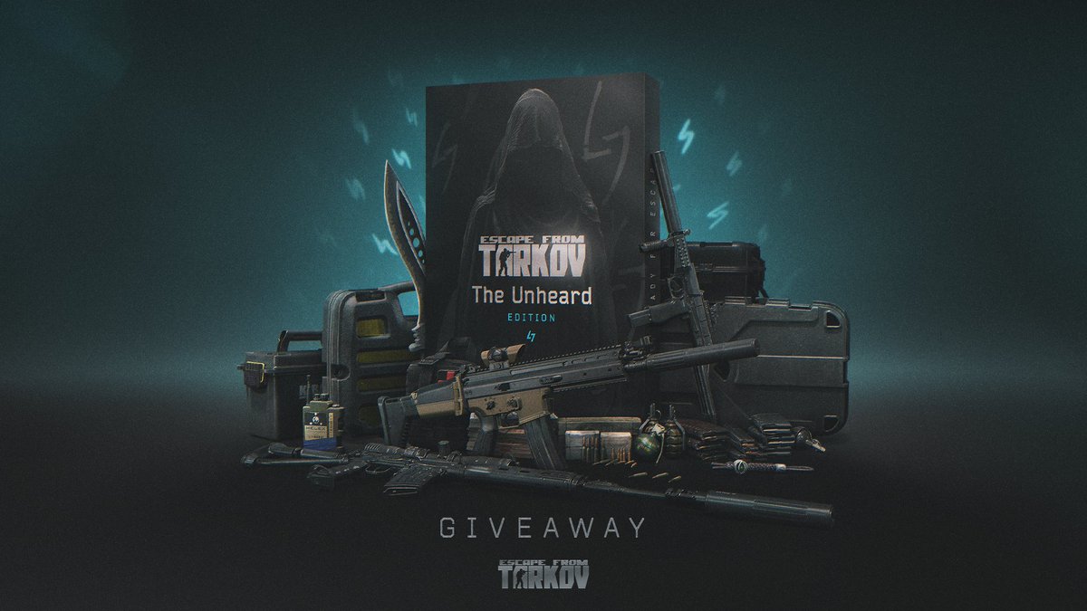 tarkov's tweet image. Santa Claus is already greeting players across Tarkov locations and we would like to join him during this festive season and give away 25 copies of The Unheard Edition (EU Edition).

To participate in the giveaway follow conditions:

● Follow @tarkov account
● Retweet this post…
