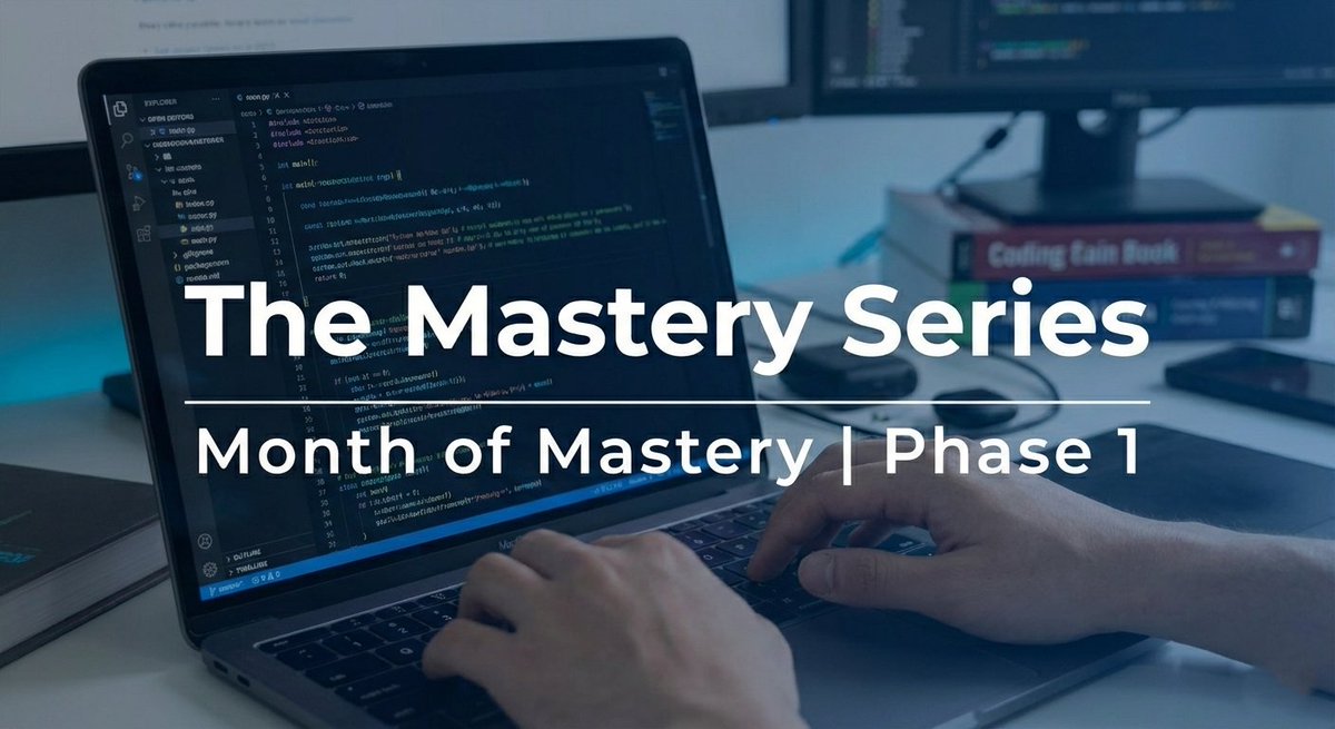 ShivrajTaware04's tweet photo. THE CHALLENGE STARTS BEFORE 1ST JAN Month of Mastery | Phase 1 If DSA flow broke, consistency slipped, or you’re still waiting for “1st Jan” same here Pick ONE topic. Decide now. Find resources now. January = 100% focus on mastery. Discipline > motivation. Let’s build in public https://t.co/vffYUtTVJe