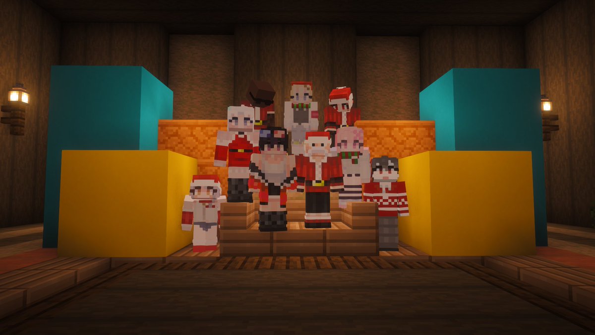 이무지님의 크리스마스 꼬리잡기 콘텐츠 제작했습니다

- 기획
- 개발(플러그인 3개, 모드 1개)
- 맵 제작
- 리소스(아이템 리소스 및 모델링 리소스)
로 제작 참여했습니다

도와주신 산타역 <a href="/sulkey62/">🌿🐈밤비설기☁️🗯</a> 
스태프 도와주신 <a href="/S_La_KR/">슬하</a> 

그리고 테스트 도와주신 기찬, 쪼유, 눈솔, 시나, 마맨님 감사해요!