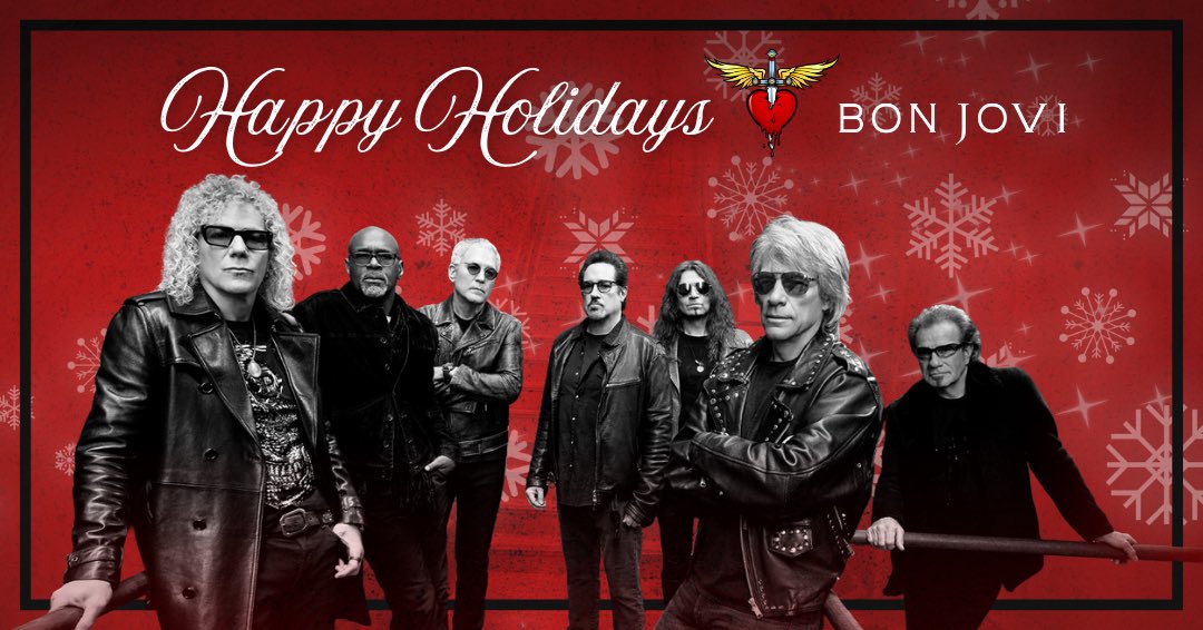 Sending love to our Bon Jovi family this holiday season 🎄