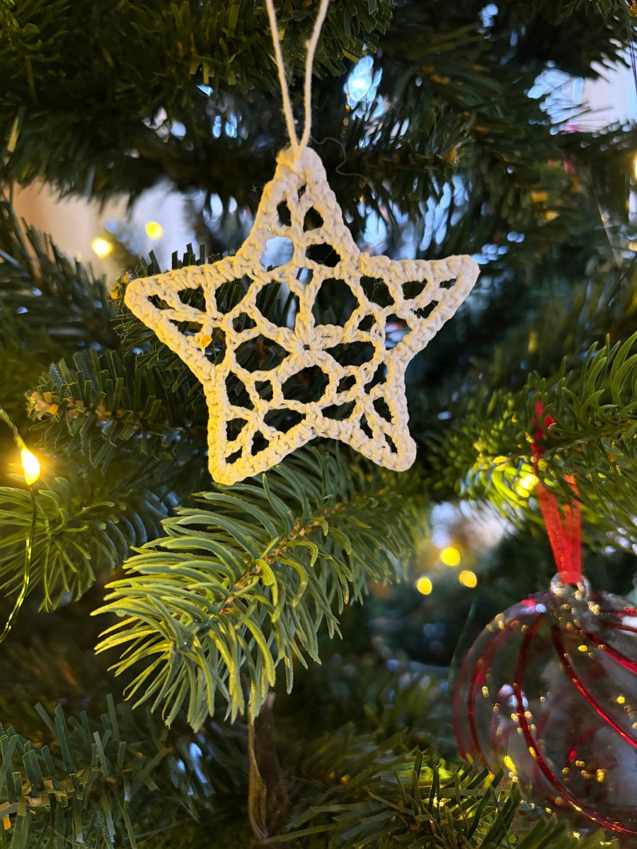 mnurachman19's tweet photo. Magic and detail in every corner of the tree 🎄✨ Charms that tell stories: birds, hand-knitted stars, curious squirrels, and lights that warmly envelop every festive moment 🕊️⭐️🐿️💡 https://t.co/UJc8pdfS6I
