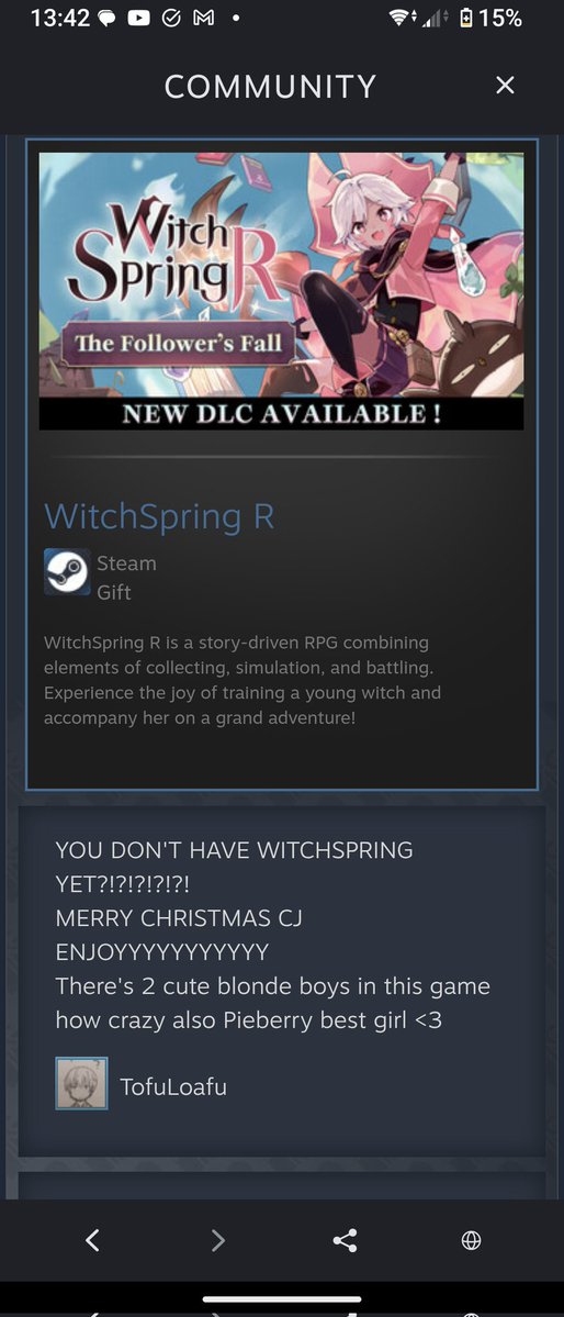 TrueBlue017's tweet image. Another Christmas gift! Thank ye @TofuLoafu7 !!!