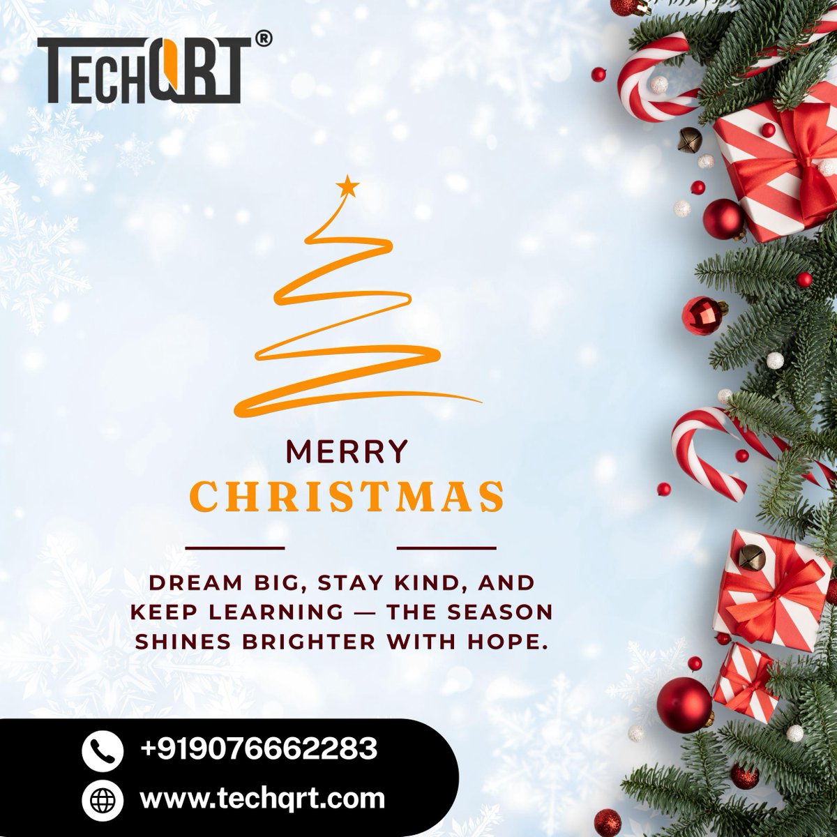 TechQRT's tweet photo. Merry Christmas!

#Christmas #Winters https://t.co/iKY0yv8F7S
