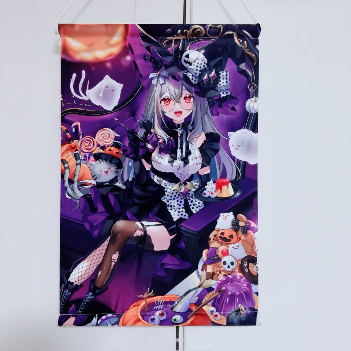 三c⌒っﾟДﾟ)っｽﾞｻﾞｰ B2タペストリー届いてたー！ ポスターとか壁に貼ら