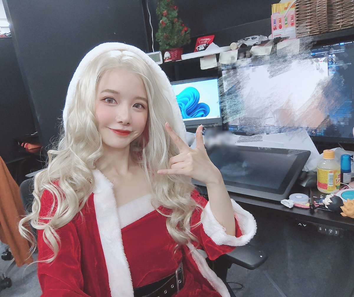 puritendon's tweet image. メリークリスマ〜ス🎅🎉✨✨✨✨