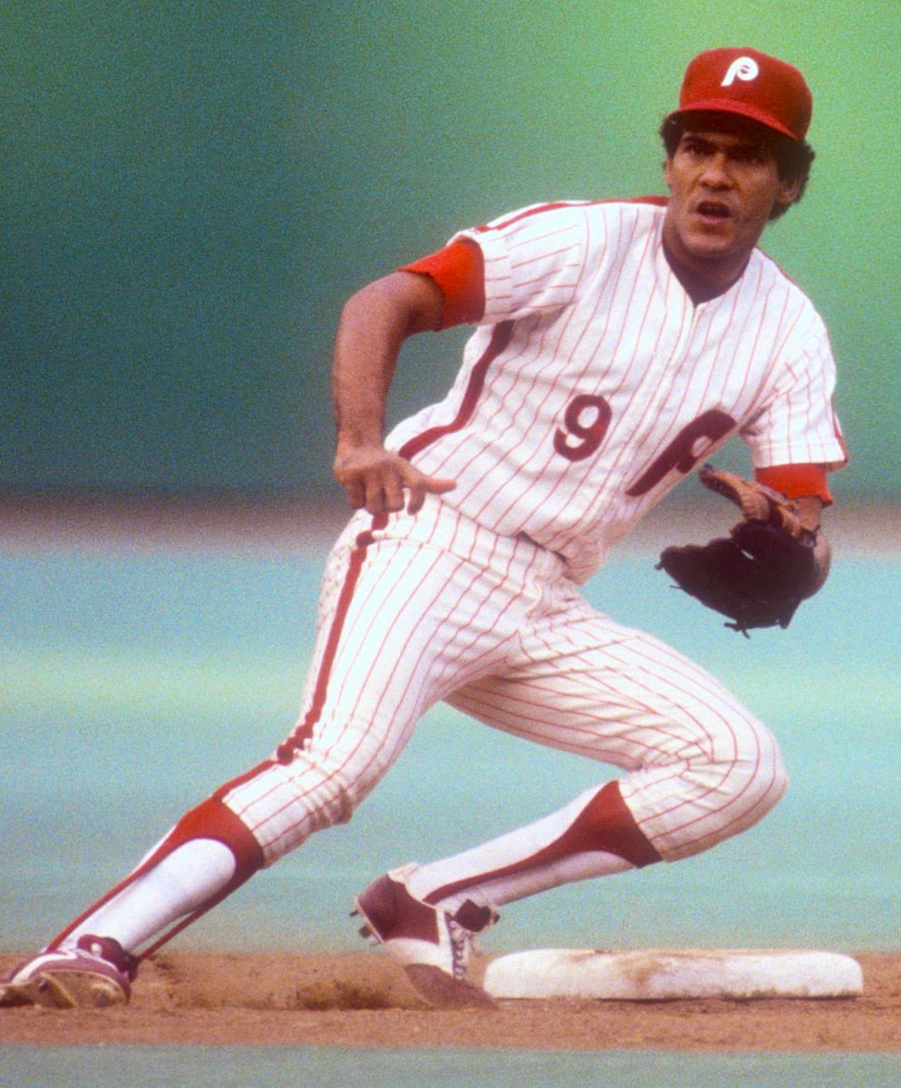 uniformcritic's tweet image. Manny Trillo turns 75 today. A 17 year veteran with 1,500+ hits. MVP of the 1980 NLCS (hit .381 &amp;amp; SLG’d .571)…wore his stirrups high &amp;amp; proud.
