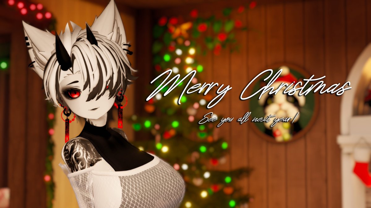 _ItsD3ity's tweet photo. Merry Christmas everyone! I hope you all enjoy today. Hope to see you next year! #ラシューシャ #Lasyusha https://t.co/roP7Z70YlO