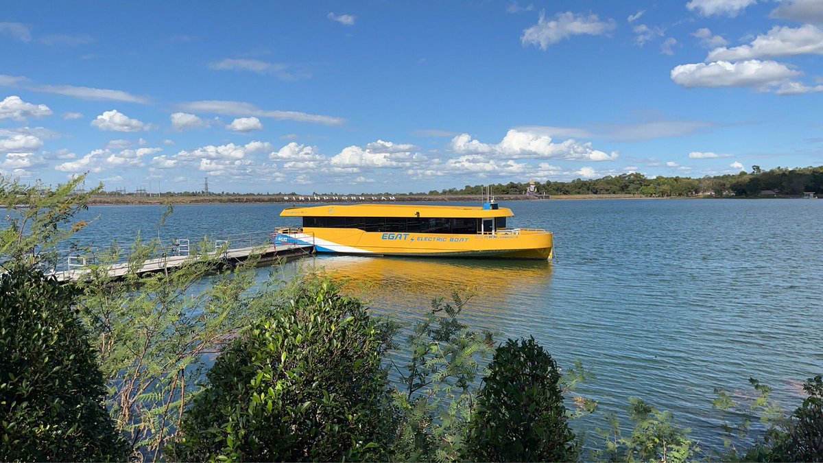 AncNum's tweet image. รับลมบ้าง คลายเครียด #เขื่อนสิรินธร #อุบล  #โขงเจียม