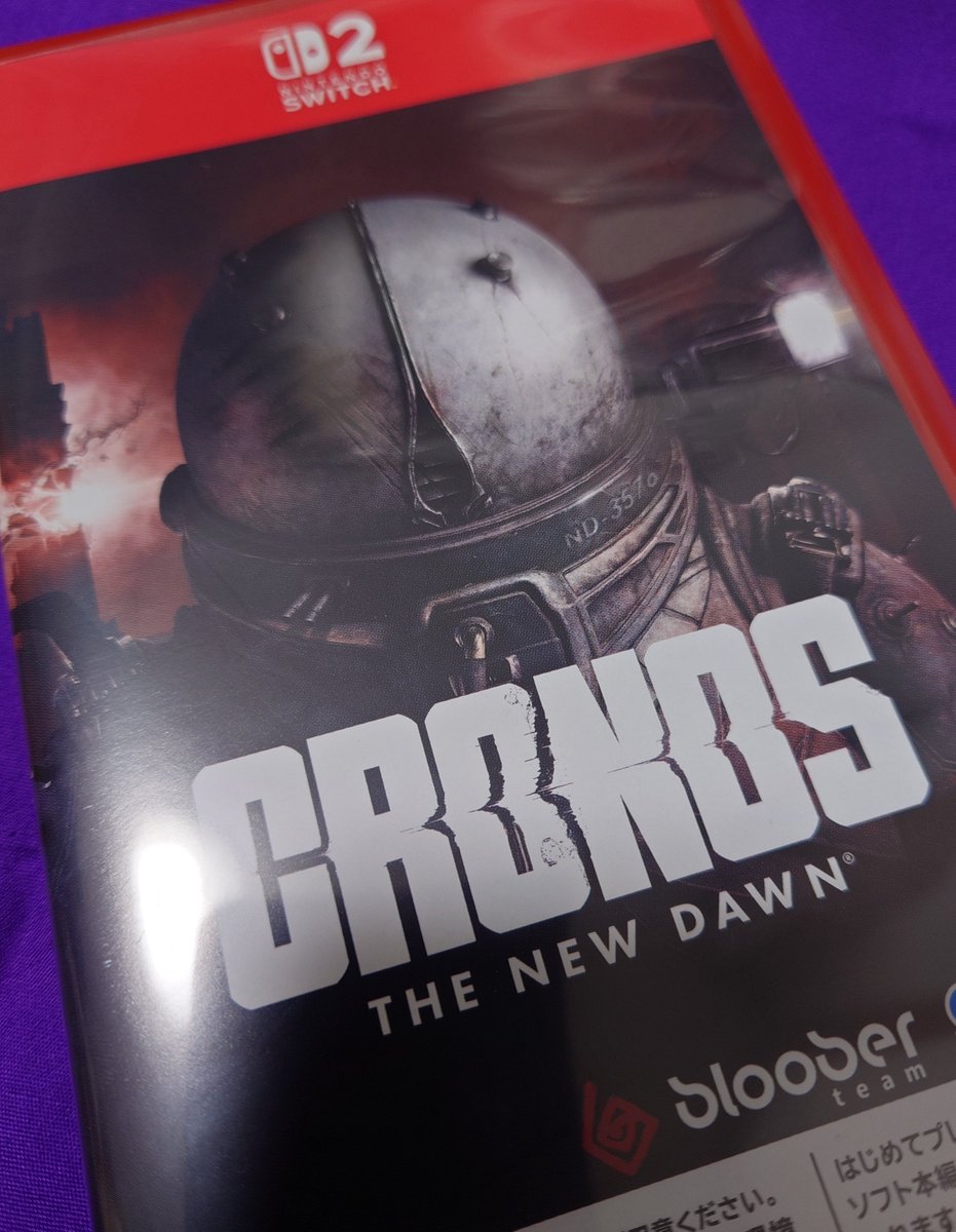 Switch2初がグロゲー】 明日早いんでダウンロードだけして明日から