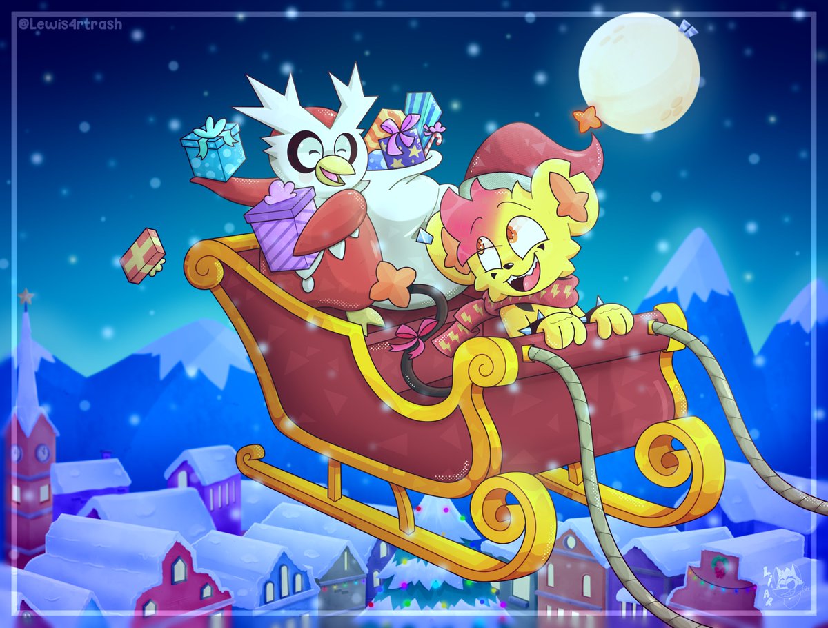 MERRY X-MAS!!! 🎄✨🎁

Commission for: <a href="/DaWoozywicho/">Woozywicho</a>