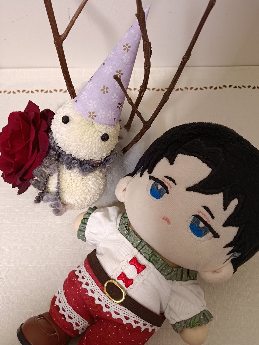 ZingZingZer0_'s tweet photo. Happy birthday & Merry Christmas 🖤🖤🖤For Petra's beloved captain ✨(눈_눈)✨
#rivetra #リヴァペト #handmadedoll #handmadeclothes https://t.co/kdeHJ1JXW9