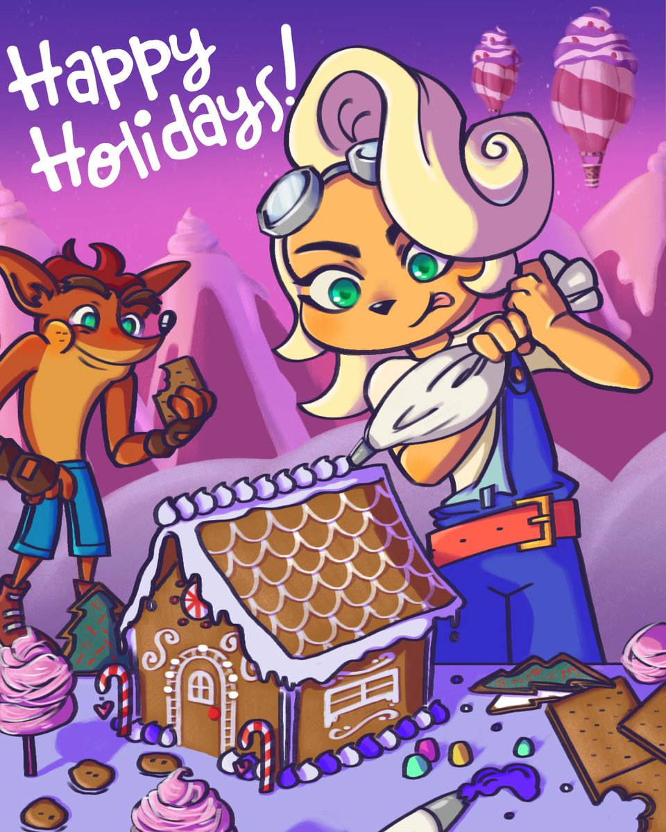 CrashBandicoot's tweet image. It's the most Wumpa-ful time of the year! Happy Holidays 🧡