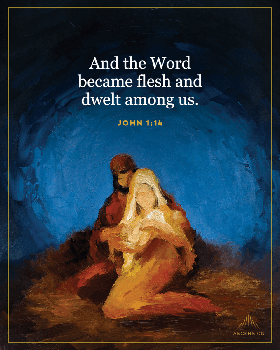 AscensionPress's tweet image. Merry Christmas from all of us at Ascension! May God bless you this Christmas season. 🎄🙏❤️