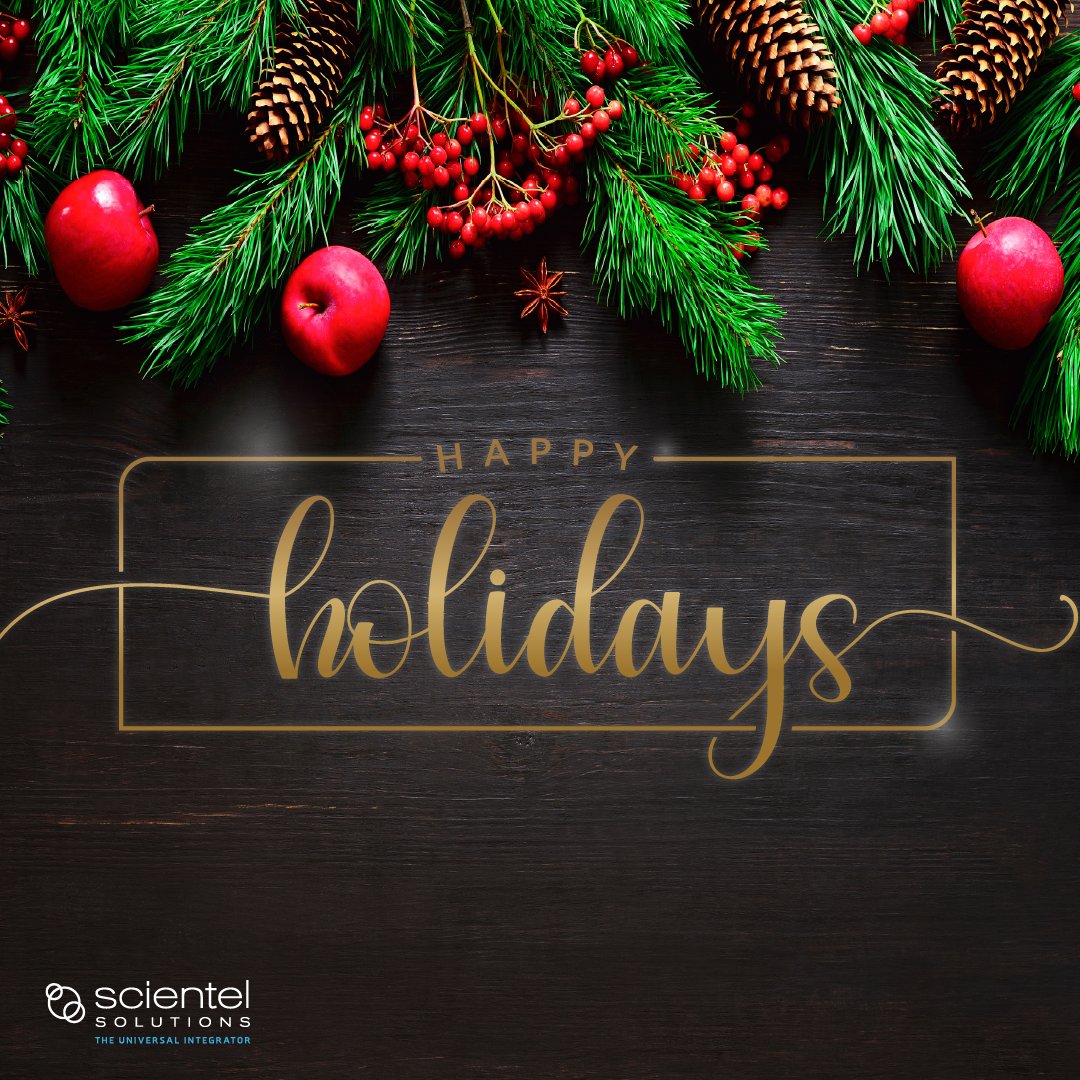 We'd like to wish our Customers, Partners, Employees, and Community a happy and healthy holiday season!