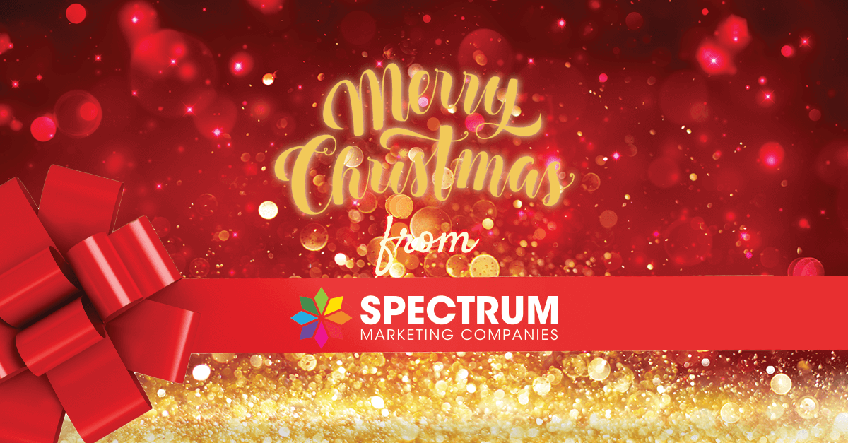 spectrummc's tweet photo. Merry Christmas from all of us at Spectrum Marketing Companies! We want to wish you and your loved ones a joyful holiday season! #MerryChristmas #HappyHolidays #SpectrumMarketingCompanies #WeAreDirect https://t.co/cvLb0J0Lko