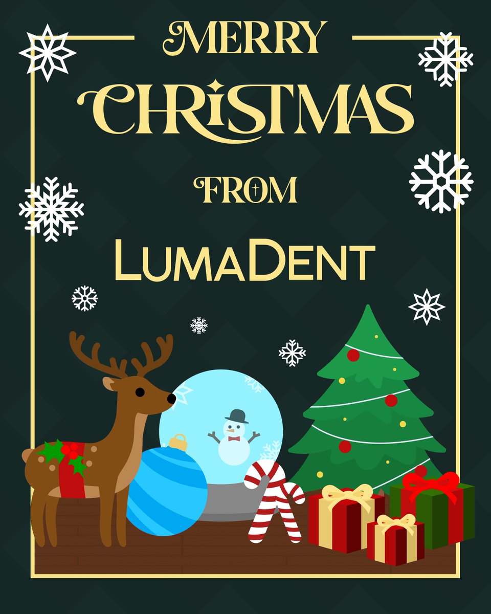 Merry Christmas! Wishing you a day full of joy, warmth, and good vibes 🎄✨

#lumadent #dentistry #loupes #holidayseason