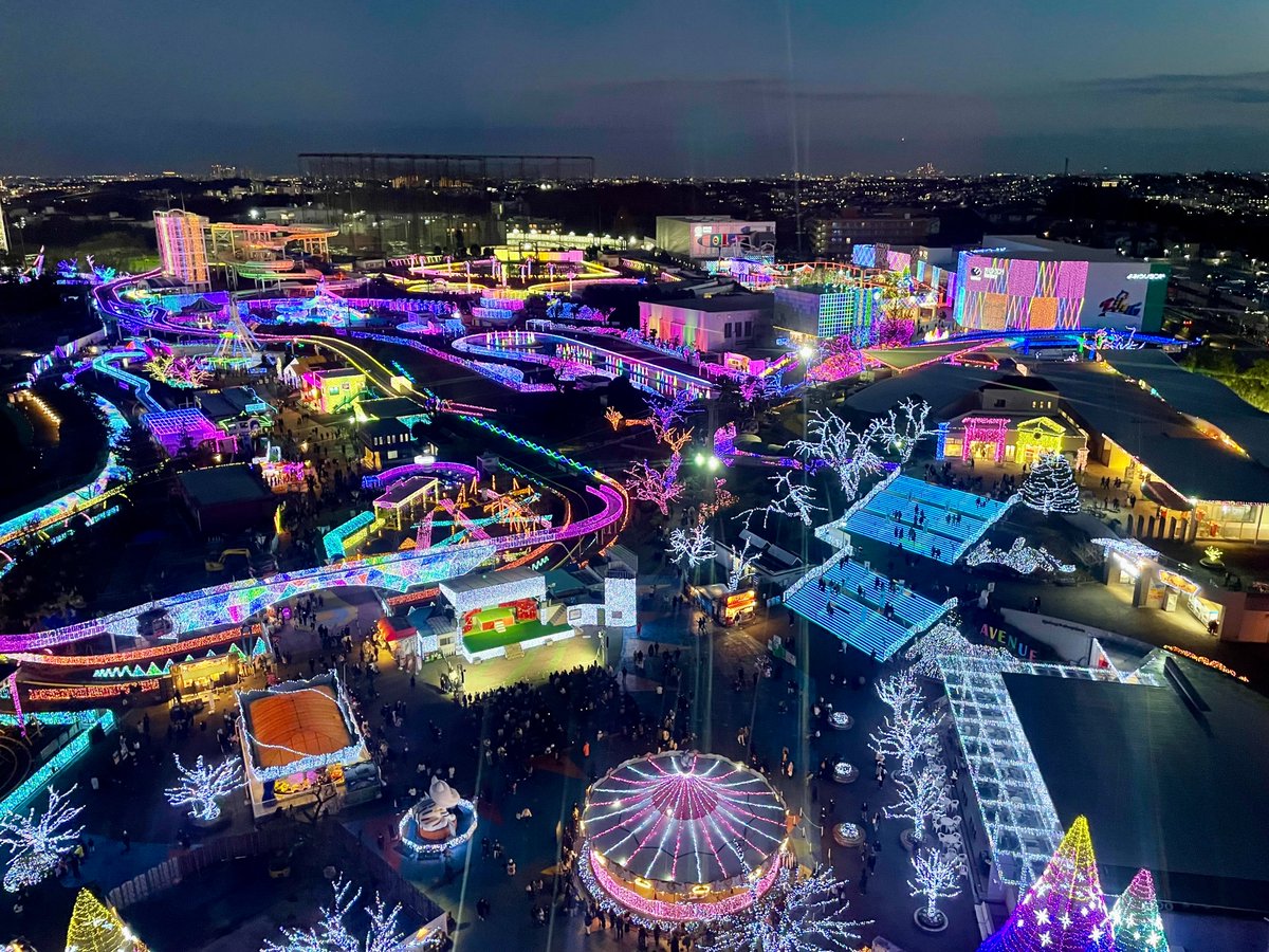 毎年のことなのだけど、 よみうりランドのイルミ 無料入場券が大量に