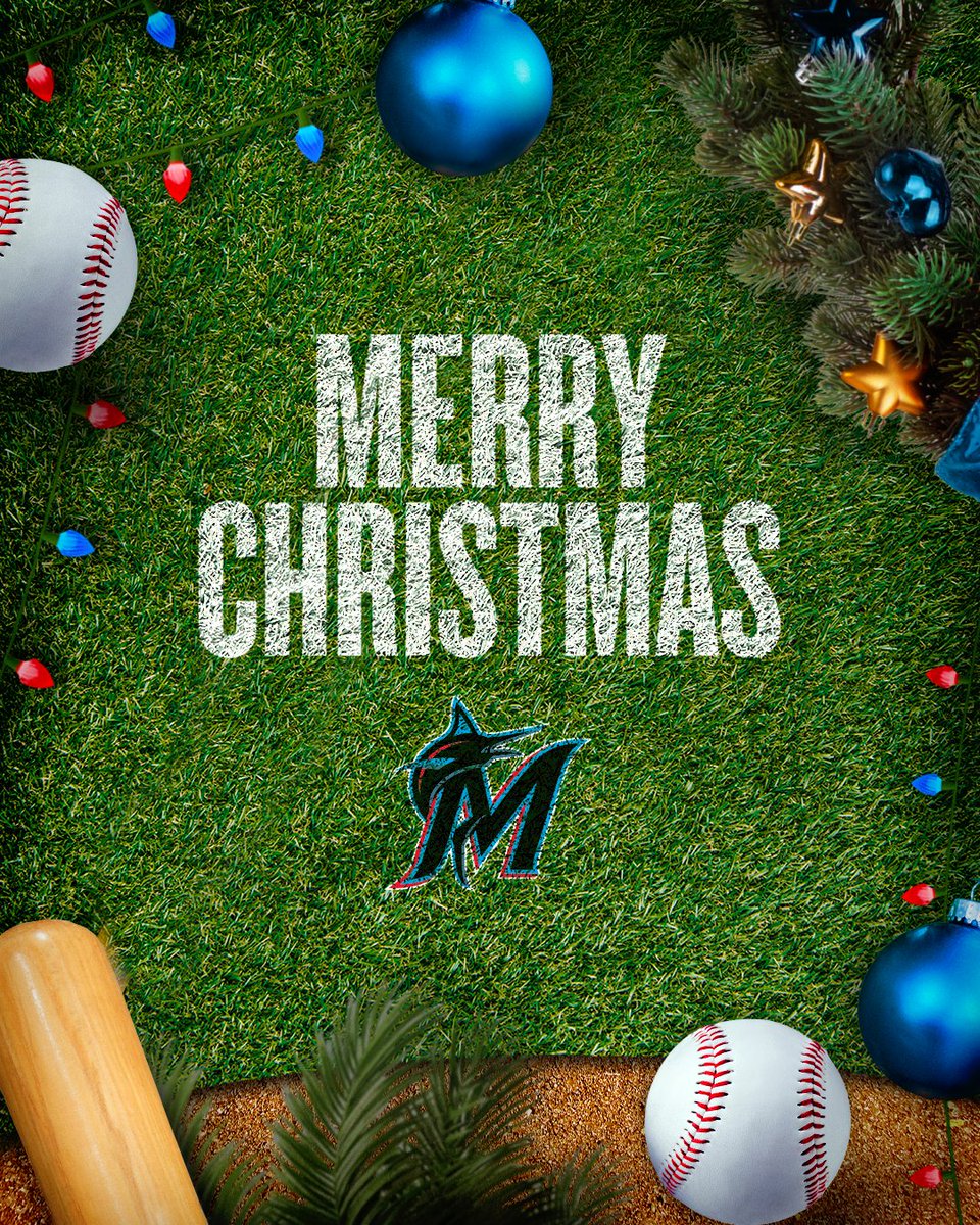 🎄 Merry Christmas from our Marlins family to yours!