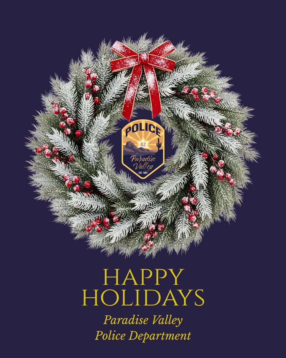 Paradise Valley PD tweet media