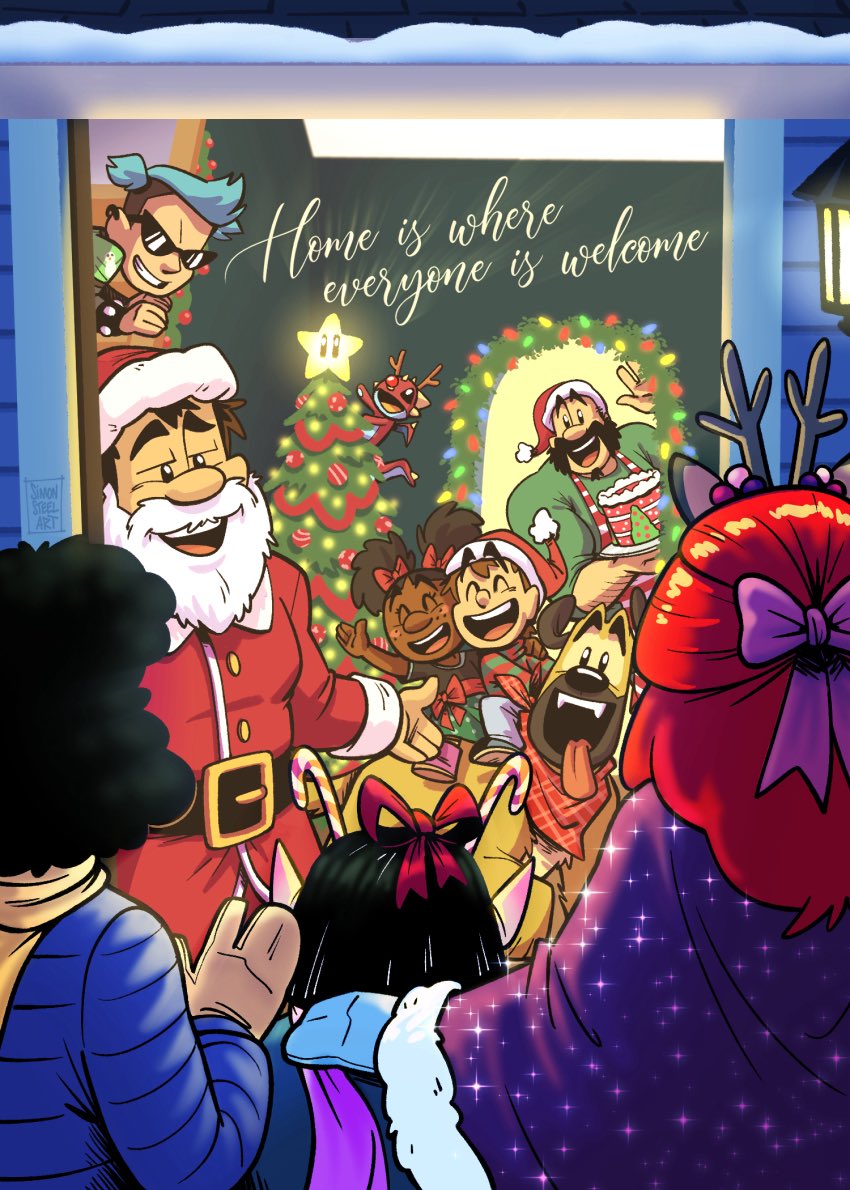 Home is Where Everyone is Welcome ❤️ From our family to yours, we wish you Happy Holidays! We hope you’re spending time with the people who matter most! ❤️🎄 Big hug!