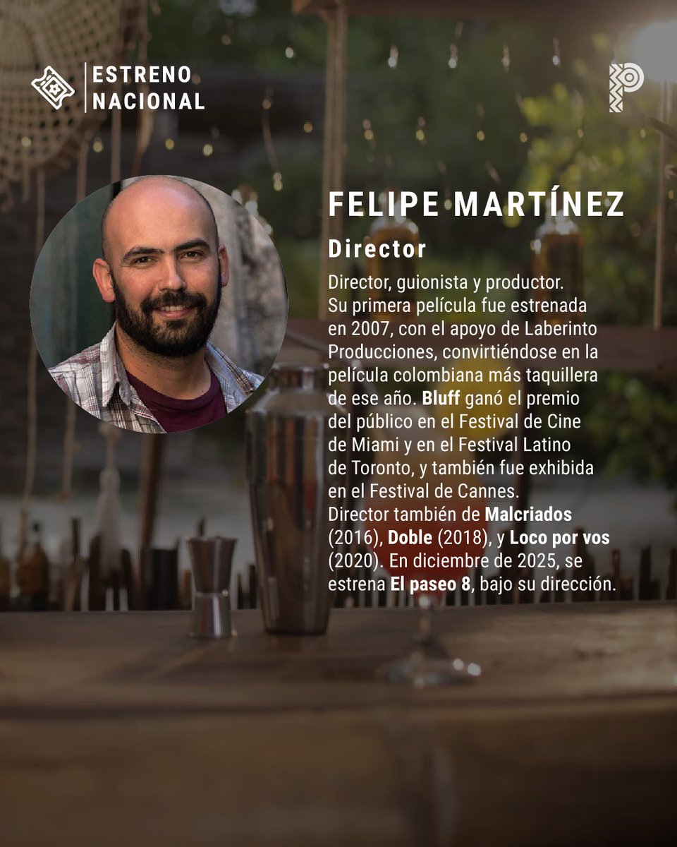 🎄¡La tradición navideña continúa! ✨ HOY, 25 de diciembre, llega a las salas de cine EL PASEO 8: LA LUNA DE HIEL, la nueva entrega producida por Dago García (@dagogarciadgp). 

🎬 Bajo la dirección de Felipe Martínez (<a href="/cabecimotor/">Felipe Martínez A.</a>), esta comedia vuelve para acompañar a los